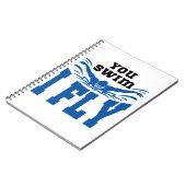 君は泳いで蝶々泳ぐ ノートブック (左側)