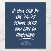 君は海軍なら何でもできおもしろい感動的る ワインラベル (シングルラベル)