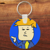 君は漫画の男の子を解雇された キーホルダー (正面)