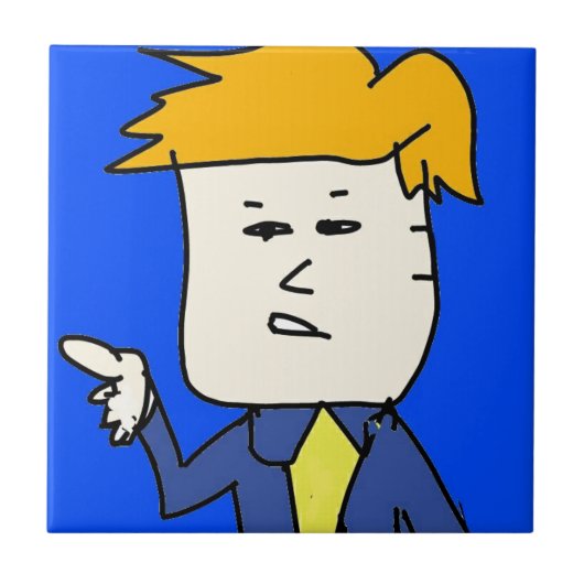 君は漫画の男の子を解雇された タイル (正面)