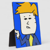 君は漫画の男の子を解雇された フォトプラーク (側面)