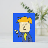 君は漫画の男の子を解雇された ポストカード (スタンド正面)