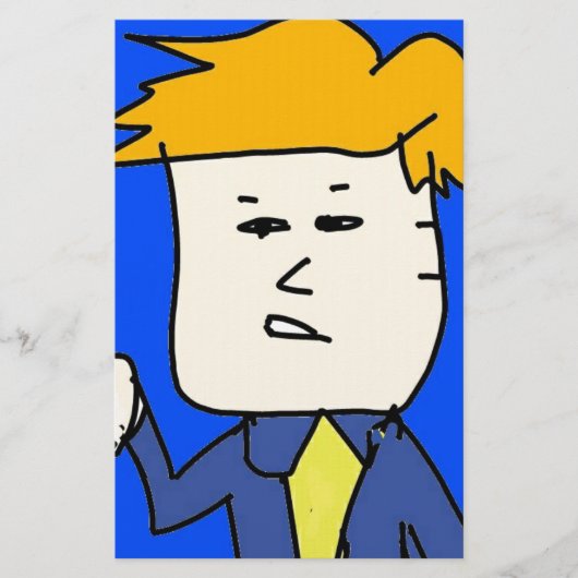 君は漫画の男の子を解雇された 便箋 (正面)