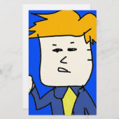 君は漫画の男の子を解雇された 便箋 (正面/裏面)