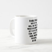 君は火を焚いて歩く コーヒーマグカップ (正面左)