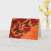 君は特別だ カード (黄色い花)