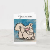 君は珍しい カード (正面)