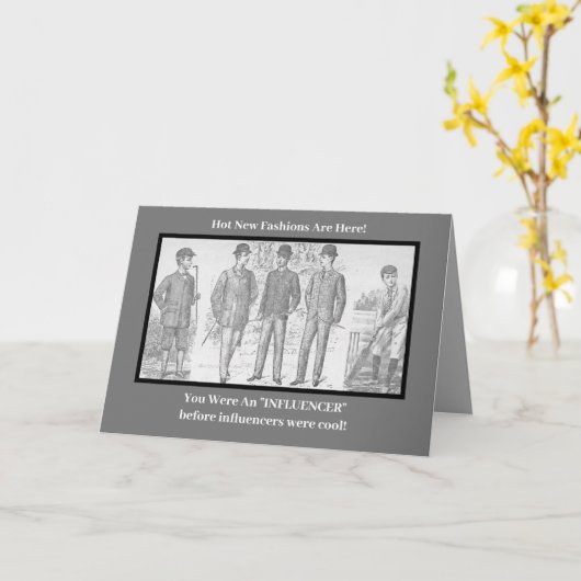 「君は生まれる前は影響力クール者だった カード (黄色い花)