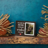 君は皆が望んでいた母親だ フォトプラーク (側面)