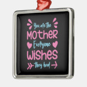 君は皆の望む母親だ メタルオーナメント (左)