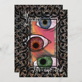 君は目が離せない 招待状 (正面/裏面)