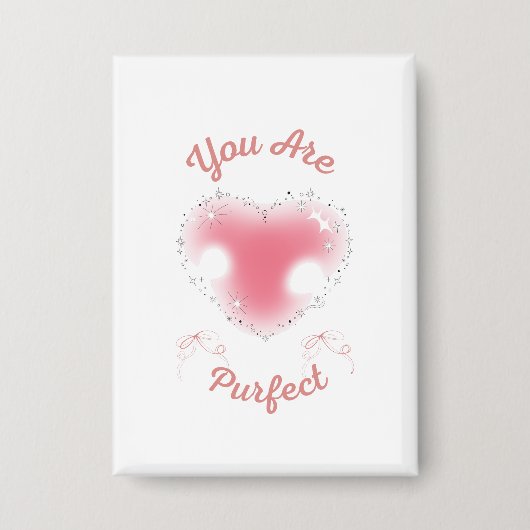 君は目的が有る 缶バッジ (正面)