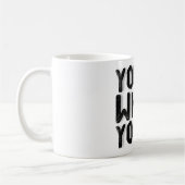 君は知らないことを知らぬ コーヒーマグカップ (左)