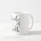 君は神に恵まれる コーヒーマグカップ (正面右)