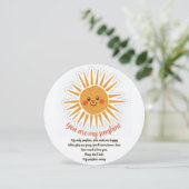 君は私のサンシャイン歌詞グリーティングカードだ (スタンド正面)