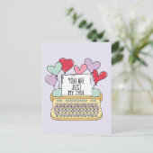 君は私のタイプの可愛いバレンタインデー ポストカード (スタンド正面)