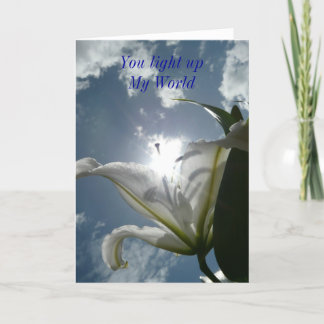君は私の世界を照らす カード