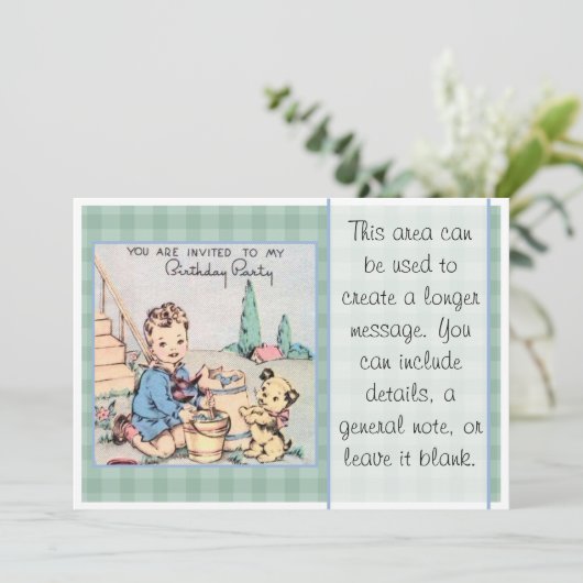 君は私の招待され誕生日パーティーに行く 招待状 (スタンド正面)