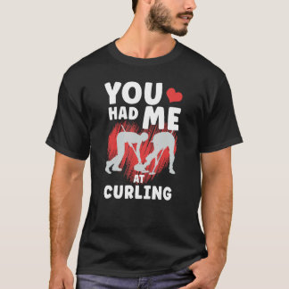 君は私をカーラーのカールで使っていた Tシャツ