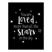 君は空の星よりも愛されている ポスター (正面)