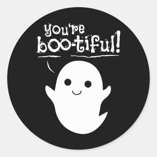 君は立派な幽霊だ ラウンドシール (正面)