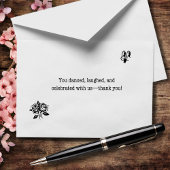 君は笑い声を上げ祝て一緒に結婚踊った サンキューカード