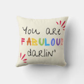 君は素晴らしいダーリンだね クッション (裏面)