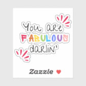 君は素晴らしいダーリンだね シール (シート)