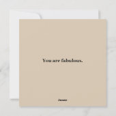 君は素晴らしい名刺だ シーズンカード (裏面)