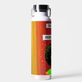 君は素晴らしい |女性の色カラフル ウォーターボトル (正面)