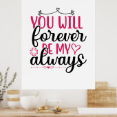 君は結婚永遠に僕の常になるだろう ポスター (キッチン)