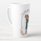 君は美しいだ カフェラテマグ (左アングル)