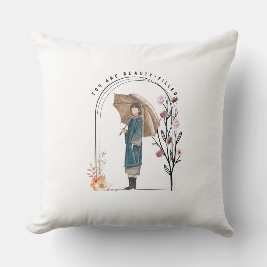 君は美しいだ クッション (正面)