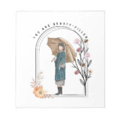 君は美しいだ ノートパッド (正面)