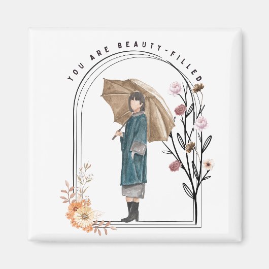 君は美しいだ マグネット (正面)