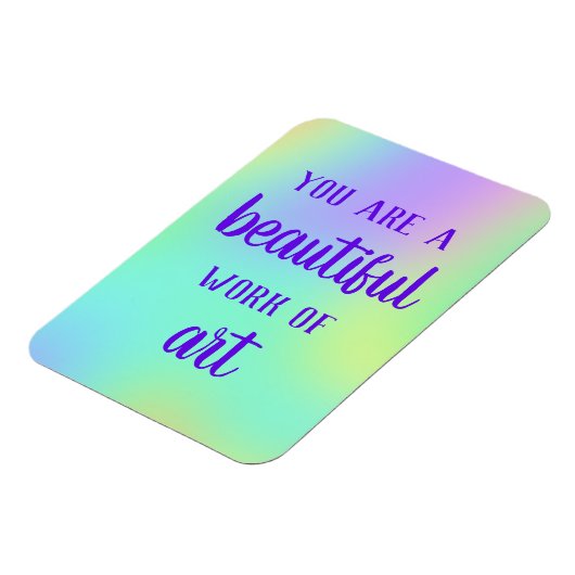 君は美しい芸術的な磁石の作品だ マグネット (左側)