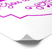 君は美しく勇はっきりした気インスパイアだ ポスター (角)