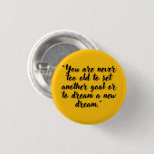 君は老いて新しい夢を見るのは初めてだ 缶バッジ (正面&裏面)