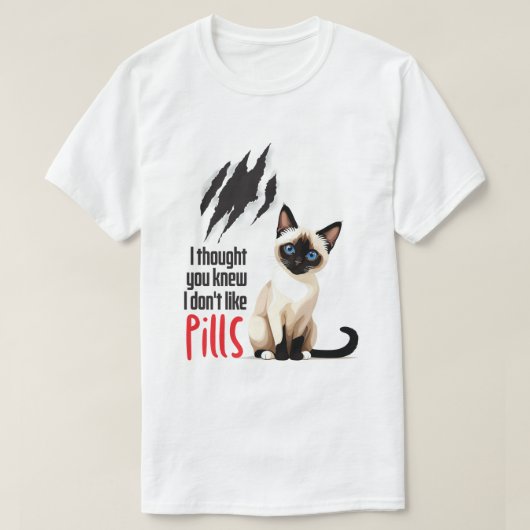 君は考え知っていた Tシャツ (デザイン正面)