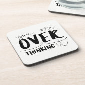 君は考え過ぎだ コースター (左側)