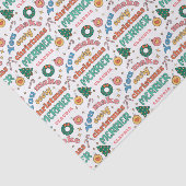 君は聖降誕祭の日々をメリー作る | かわいいレトロ 薄葉紙 (詳細)