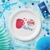 君は聖降誕祭の時に杖を打つ ペーパープレート (パーティー)