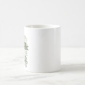 君は自分の人生の芸術家だ コーヒーマグカップ (中央)