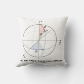 君は自分の冷淡さを知っているか幾何学の姿勢 クッション (裏面)