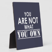 君は自分の持ち物ではない フォトプラーク (側面)