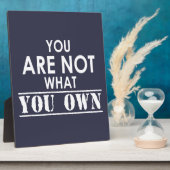 君は自分の持ち物ではない フォトプラーク (側面)