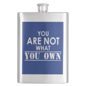 君は自分の持ち物ではない フラスク (正面)