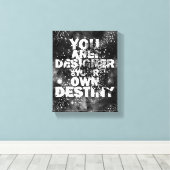 君は自分の運命を決める人だ キャンバスプリント (インサイチュ (ウッドフロア))