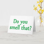 君は臭うか カード (黄色い花)