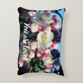 君は花が好きだ感動的 アクセントクッション (裏面(縦))